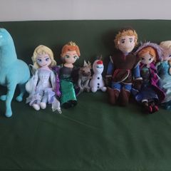 Disney Frozen Soft Toy Collection - Elsa, Anna, Olaf & Friends