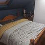 Pine Bed + mattress with FREE lockers and dresser for sale Image 2
