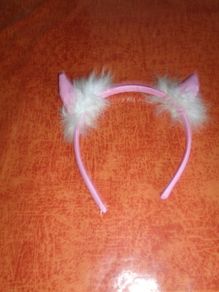Pink Devil Head Band for Sale