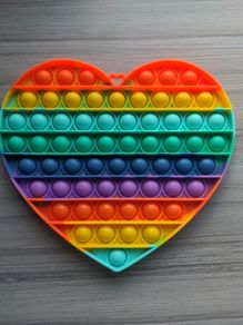 Heart shaped fidget toy