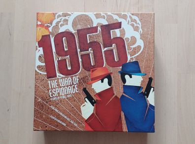 1955: The War of Espionage 2 Player Cold War Strategy Board Game 2010