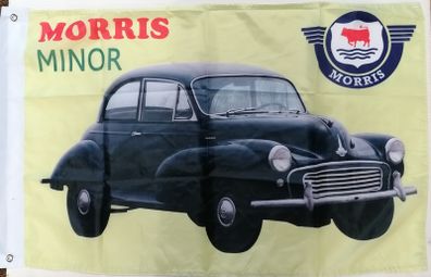 Morris Minor Flag(Black).