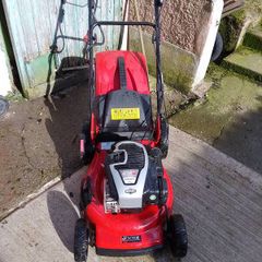 petrol lawnmower