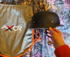 brand new German motorcycle helmet