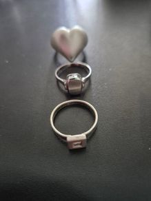 Silver Rings.