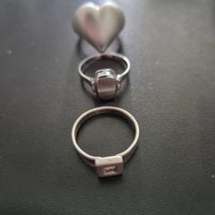 Sterling Silver Rings.