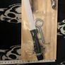 Wooden Ham Stand with knife Spanish Serrano Ham Holder Image 2