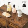Industrial Style Cabinet with Door bathroom living room Image 2