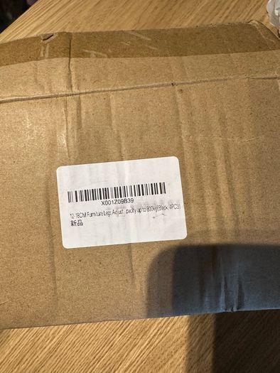 Forniture feet - adjustable