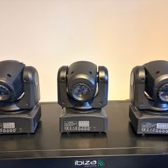 3x Betopper Moving Head