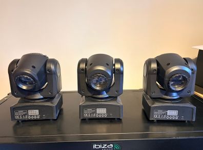 3x Betopper Moving Head