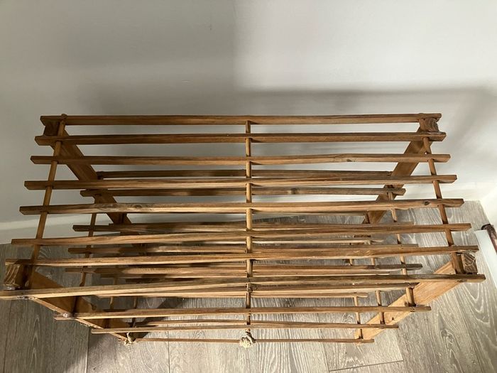 Wooden Shoe Rack