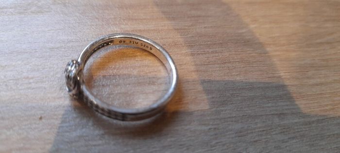Silver and Pandora rings