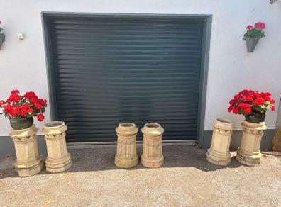 Georgian Clay Chimney Pots