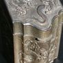 Vintage Chinese Decorative Box H-4" 3" x 3" Image 2