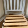 Grey and oak single bed Image 3