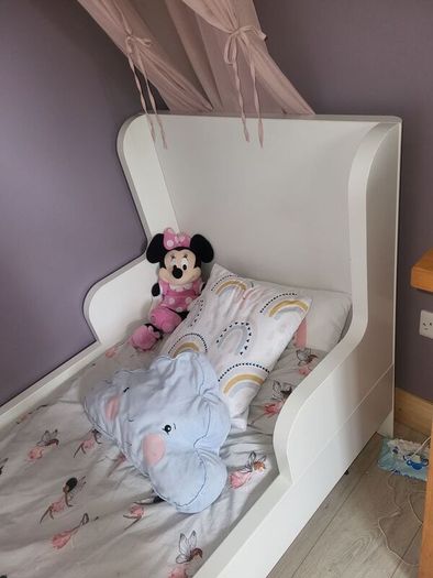 ikea busunge extendable toddler bed