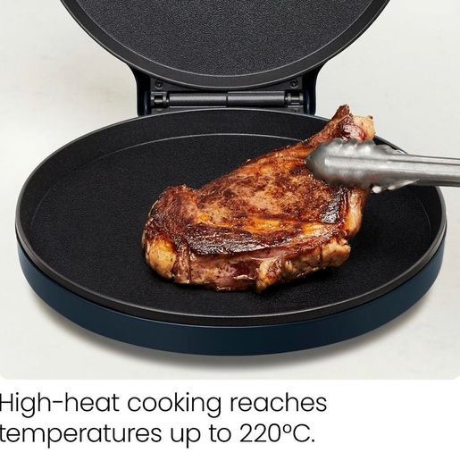 Everything Maker, 30cm Pizza Oven Electric More, 1570W, 220 C Non-Stick, High Heat, Digital Cookbook, LED Indicator, Vertical Storage