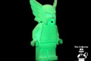 LEGO Hawkeye Unreleased Superheroes Prototype Glow In The Dark Colour Monochrome Minifigure Extremely Rare And Hard To Find