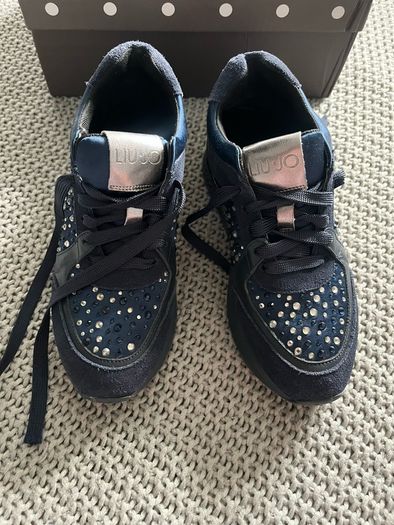 Liu Jo navy shoes trainers 37 4