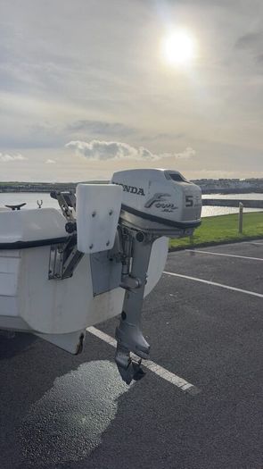 Fishing Boat with Engine