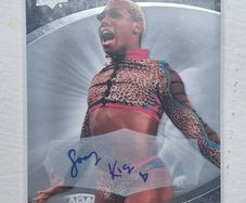 AEW Spectrum 2021 Sonny Kiss Autograph Upper Deck Base Auto