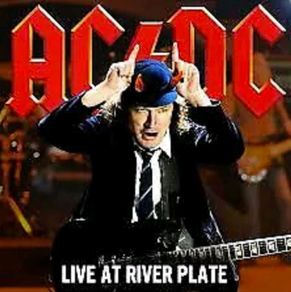 Mint Vinil AC/DC - Live At River Plate - Set of 3 Red  Coloured Vinyl record 2012 Edition. New. Unopened.