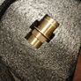 Brand new in box brushed gold freestanding lever tap x 2 Image 3