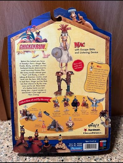 Mac from Chicken Run - action figure.