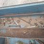 Old Vintage Cantilever Toolbox and Tools Image 6