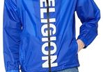 Religion mens pop sport hoody jacket size XL BLUE