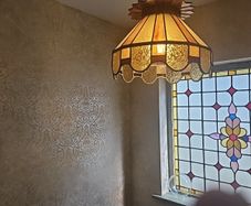 stsined glass shades