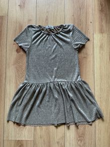 Girls H&M Shiny Dress 6-8years