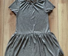 Girls H&M Shiny Dress 6-8years