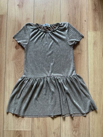 Girls H&M Shiny Dress 6-8years