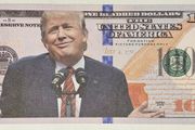 Donald Trump 100 Dollar Banknote Note