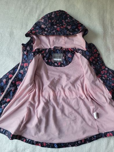 Girl's floral light jacket/raincoat + FREE Gilet, both size: 2-3 yrs