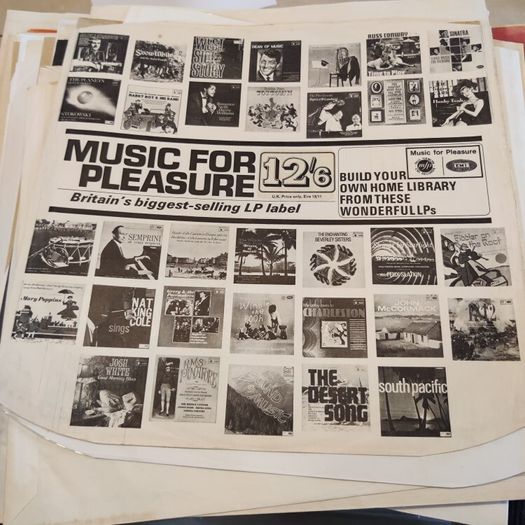 LP record vinyl sleeves and inners