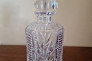 vintage crystal decanter