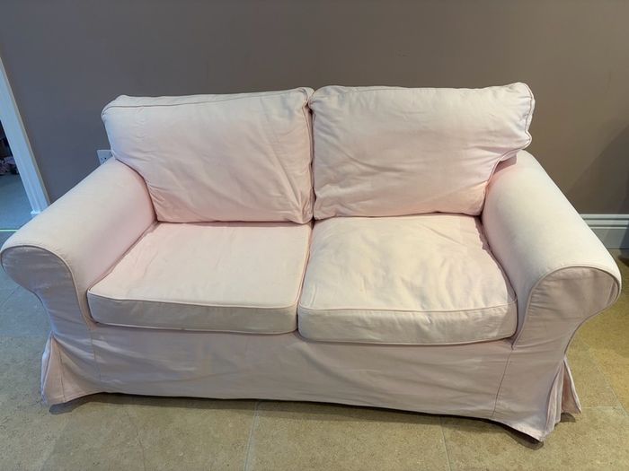 Pink Ikea Couch