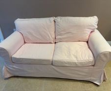 Pink Ikea Couch