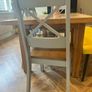 solid oak dining table and chairs Image 2