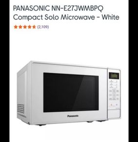 white microwave