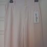 High Rise Plain Wide Leg Suit Pants Image 3
