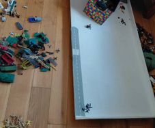 lego/toy board for under bed