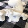 Belleek Cornucopia Shell and Scroll Vase Gold Trim 8th Mark Image 4
