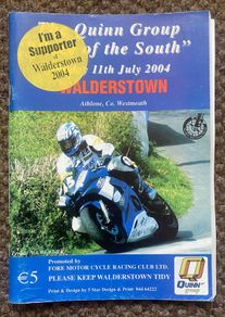 2004 ''Race of the South'' Walderstown Programme - Motorcycle - Westmeath