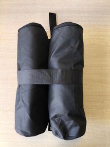 Double Sandbag  black : 40cm x 25cm x 12cm