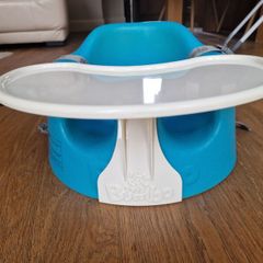 Bumbo baby seat with table
