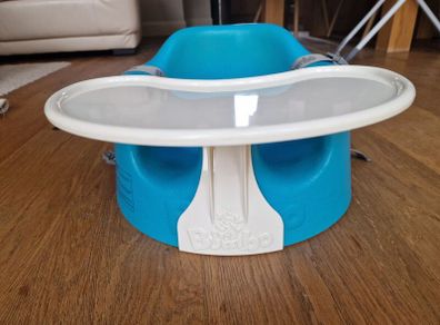 Bumbo baby seat with table